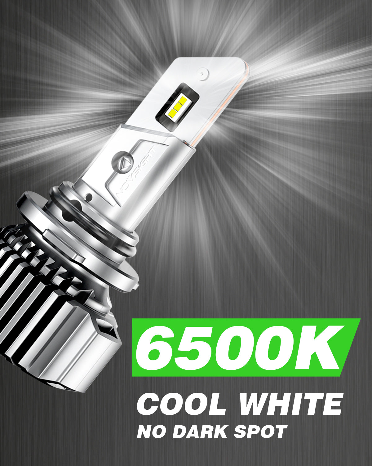 2004-2012 Chevrolet Colorado Custom-Fit LED Headlight Bulbs 9006 9005 Conversion Kits 4 Bulbs - NOVSIGHT