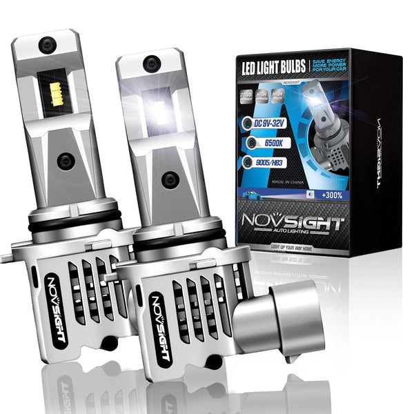 N30 Standard Series Wireless | 9005 HB3 LED Bulbs 1:1 Integrated Design 55W 12000LM 6500K White | 2 Bulbs
