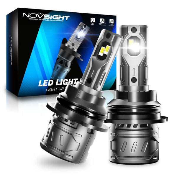 9007 LED headlight bulbs cost-effective all in one design