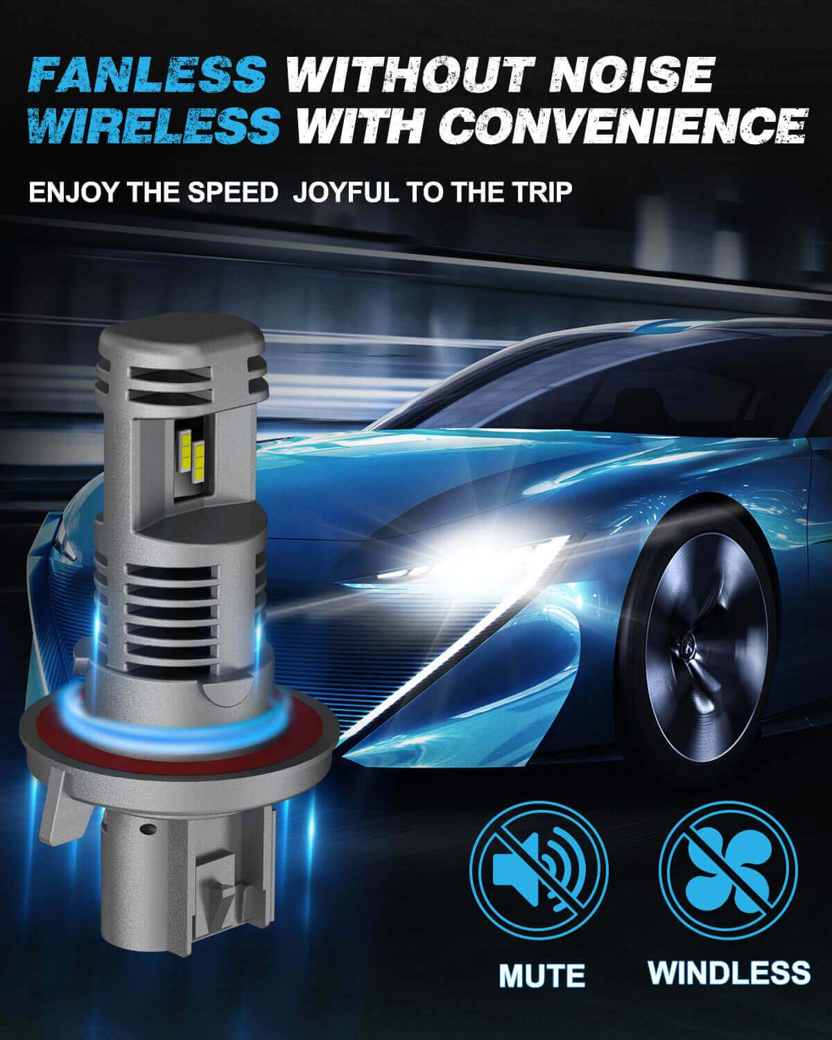 h13 led headlights for car