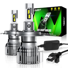 N52 Plus Series | H4 9003 LED Bulbs Automotive-Grade Chip 100W 20000LM 6500K White | 2 Bulbs