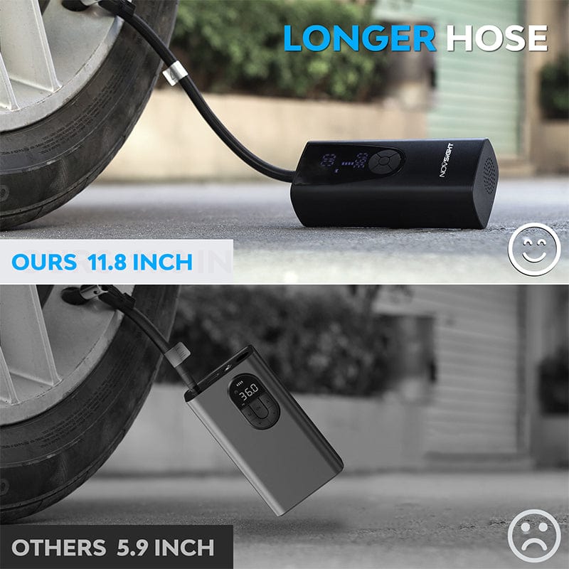 150PSI Smart Wireless/Wired Car Air Pump Bicycle Tire Inflator