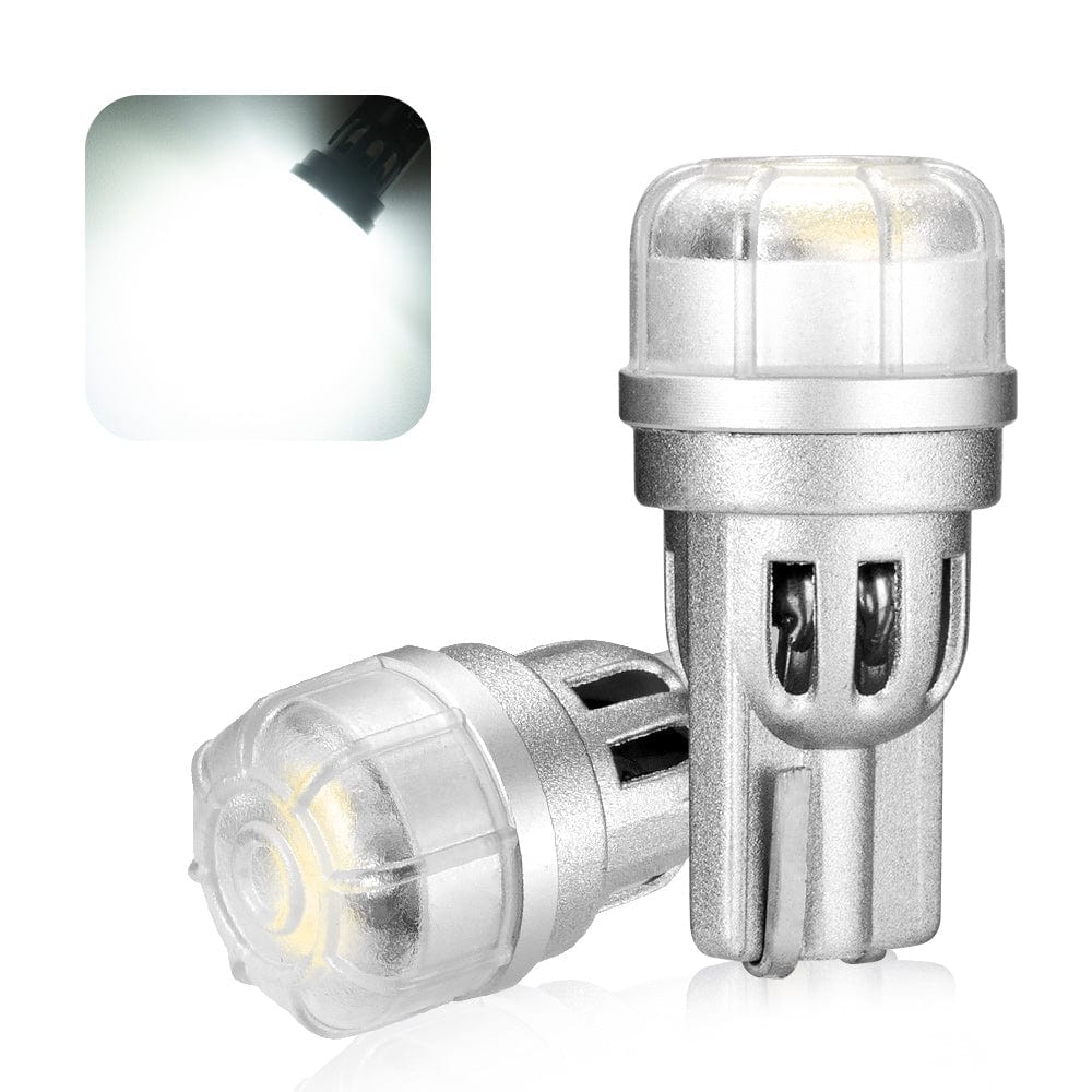 T10 158 161 168 194 W5W LED Bulbs White Amber Red License Plate Light Front Parking Light Front Side Marker Light - NOVSIGHT