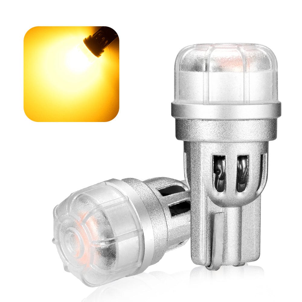 T10 158 161 168 194 W5W LED Bulbs White Amber Red License Plate Light Front Parking Light Front Side Marker Light - NOVSIGHT