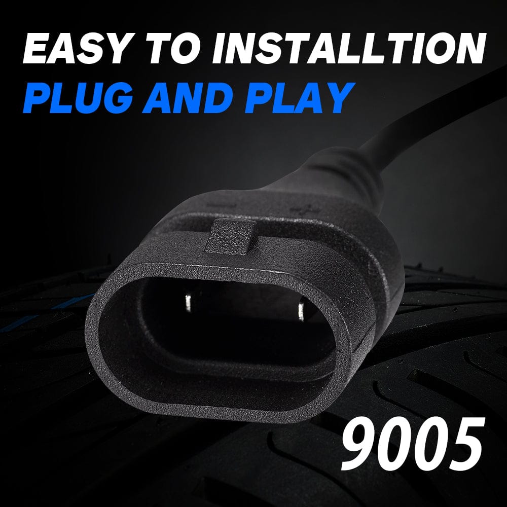 N11 Standard Series | 9005 HB3 LED Bulbs Cost-Effective  60W 13000LM 6500K White - NOVSIGHT