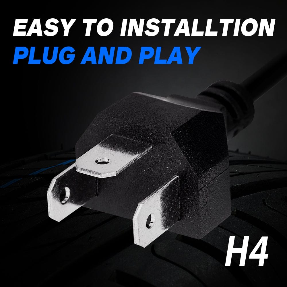 N11 Standard Series | H4 9003 HB2 LED Bulbs Cost-Effective 60W 13000LM 6500K White | 2 Bulbs - NOVSIGHT